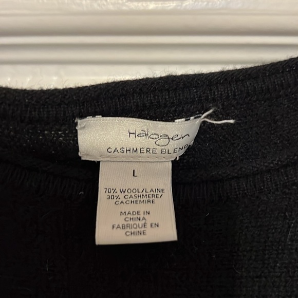 Halogen Cashmere blend lightweight tunic - Picture 3 of 7